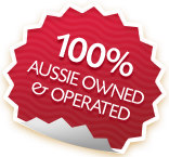 100% Aussie Owned & Opperated